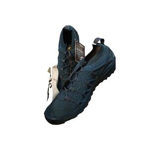 Lowa, Men's Fusion Lo Hiking Shoes , UK 9 1/2/US 10.5 Blue/Mustard